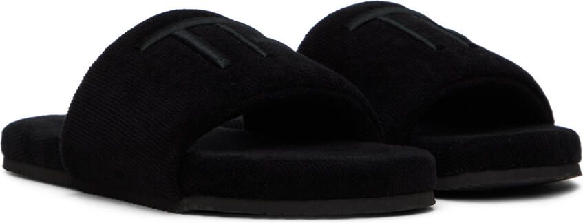 TOM FORD Black Harrison Slippers - Picture 2