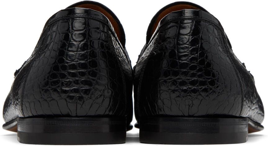 TOM FORD Black Sean Tassel Loafers