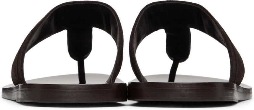 TOM FORD Brown Brighton Sandals - Picture 2