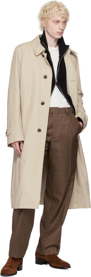 TOM FORD Brown Leather Chelsea Boots - Picture 4