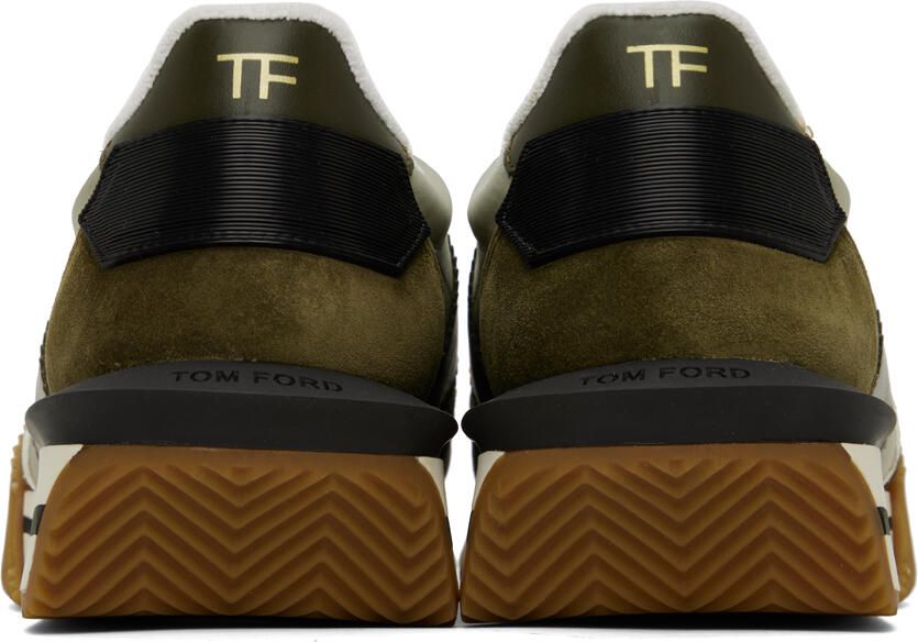 TOM FORD Green James Sneakers