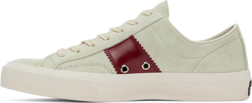 TOM FORD Off-White Cambridge Sneakers - Picture 3