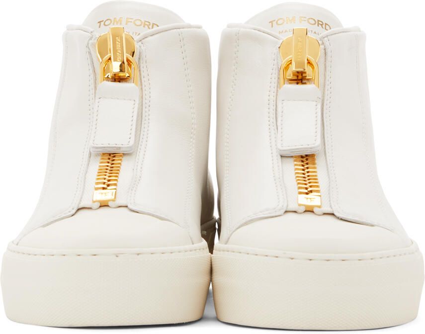 TOM FORD Off-White City Grace Sneakers - Picture 2