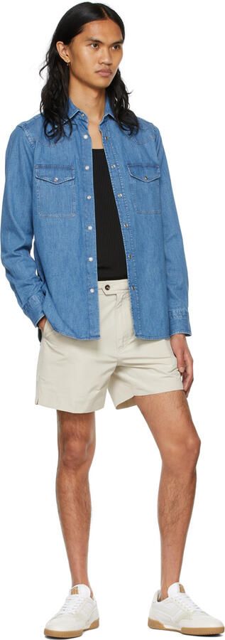 TOM FORD Off-White Jackson Sneakers - Picture 3