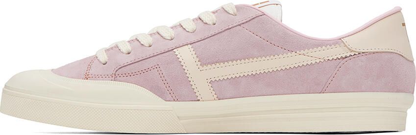 TOM FORD Pink Jarvis Sneakers - Picture 4