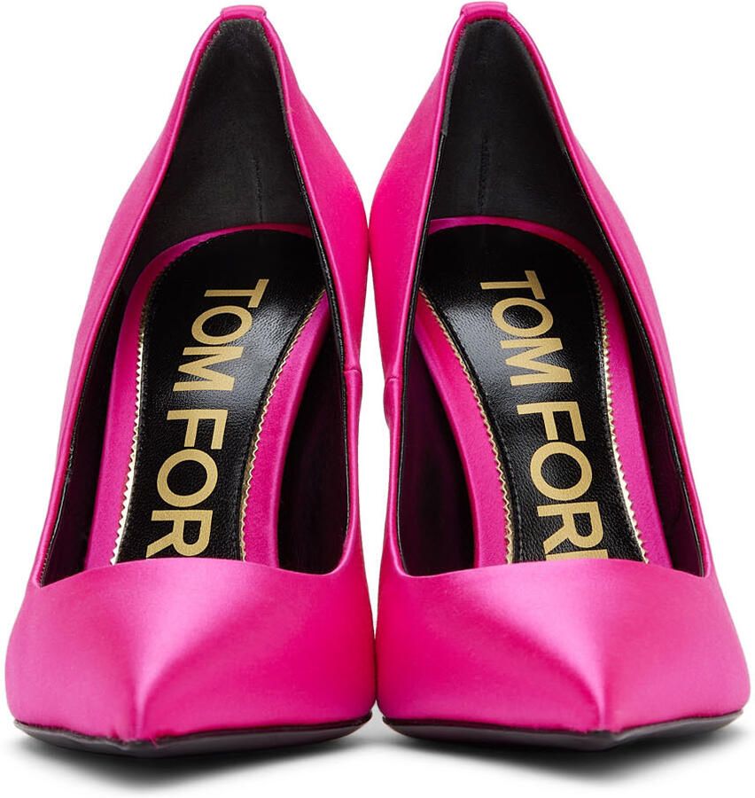 TOM FORD Pink Satin 105 Pumps