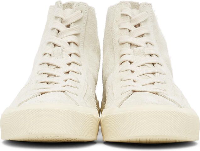 TOM FORD Taupe Cambridge High-Top Sneakers - Picture 3