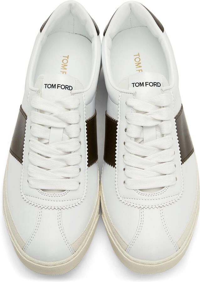 TOM FORD White Bannister Low Top Sneakers