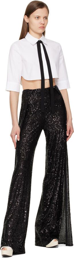 TOM FORD White Peep Toe Platform Pumps - Picture 4