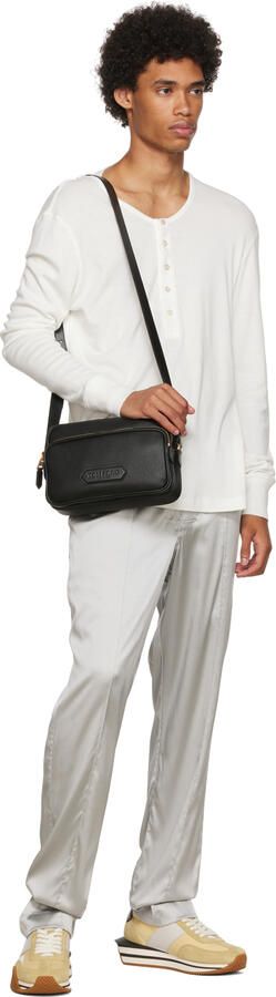 TOM FORD Yellow James Low-Top Sneakers - Picture 4