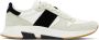 TOM FORD White & Gray Jagga Sneakers - Thumbnail 1