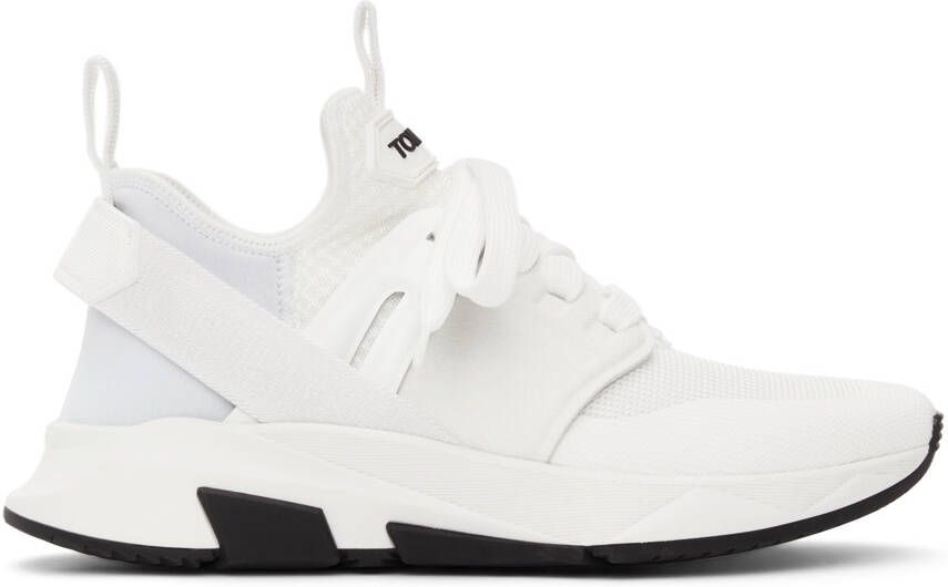 TOM FORD White Jago Sneakers