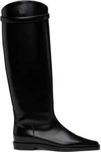 Totême Black 'The Riding' Tall Boots