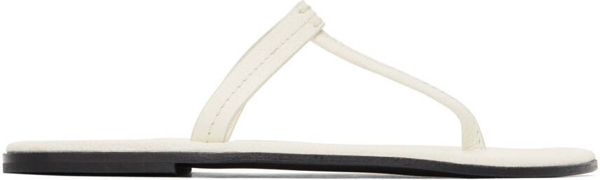 TOTEME Off-White 'The T-Strap' Sandals
