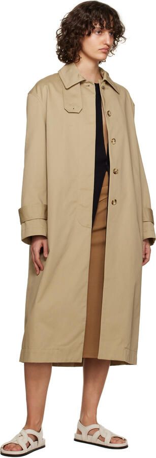 Totême Beige Chunky Sandals - Picture 3