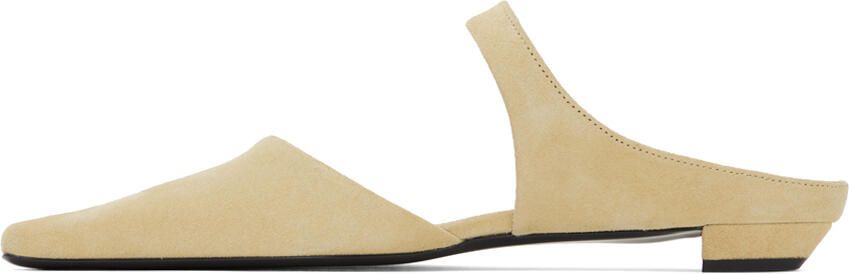 TOTEME Beige 'The Pointy' Loafers - Picture 4