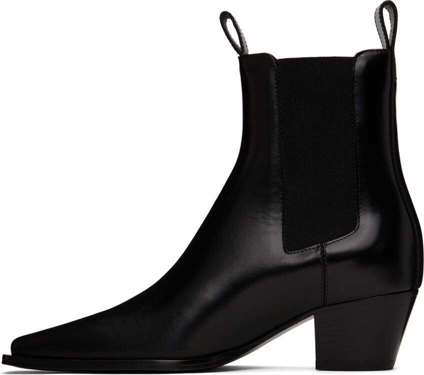 TOTEME Black 'The City' Boots - Picture 2