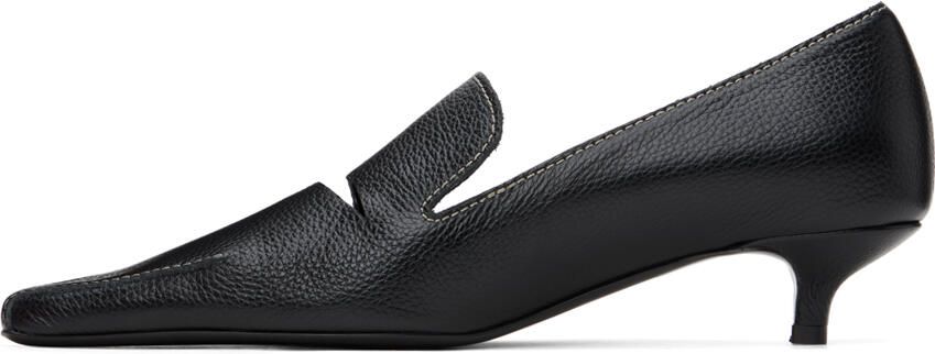 TOTEME Black 'The Cutout' Heels - Picture 3