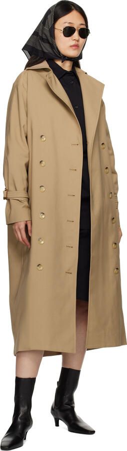 Totême Black Mid Heel Ankle Boots - Picture 4