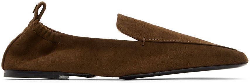 TOTEME Brown 'The Travel' Loafers