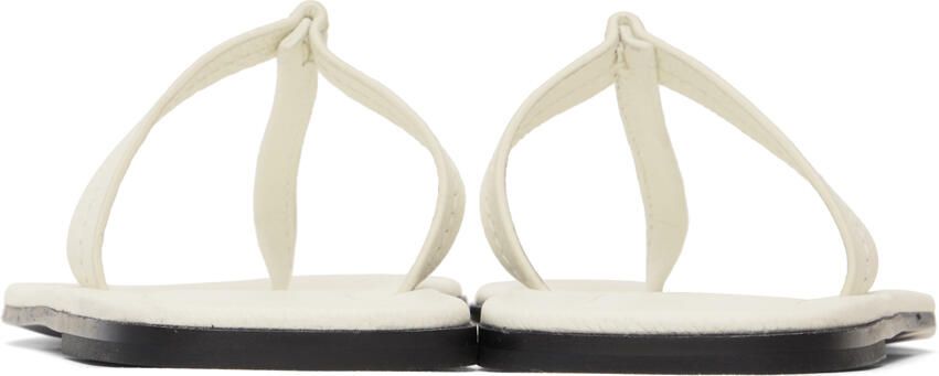 Totême Off-White 'The T-Strap' Sandals - Picture 2