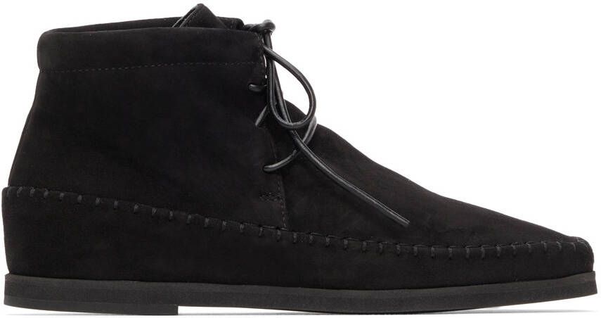 TOTEME Suede High Top Moccasins