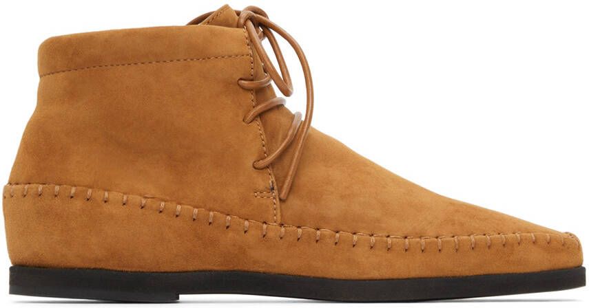 TOTEME Suede High Top Moccasins