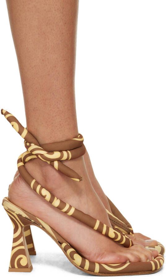 Ugo Paulon Brown Gibbs Heeled Sandals