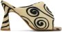 Ugo Paulon SSENSE Exclusive Beige Euan Heeled Sandals - Thumbnail 1
