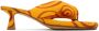 Ugo Paulon SSENSE Exclusive Orange Patel Heeled Sandals - Thumbnail 1