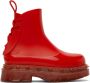 UNDERCOVER Red Melissa Edition Spikes Boots - Thumbnail 1