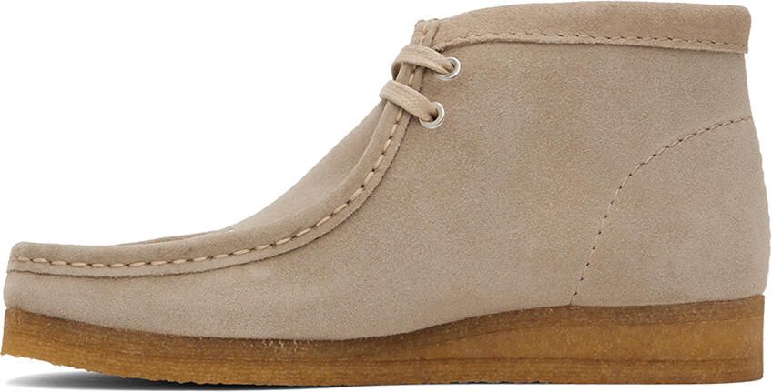 UNDERCOVER Beige Clarks Originals Edition Wallabee Boots - Picture 3