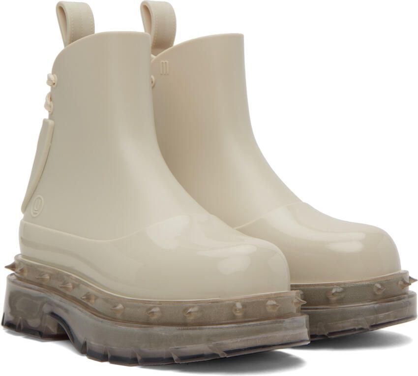 UNDERCOVER Beige Melissa Edition Spikes Boots - Picture 3
