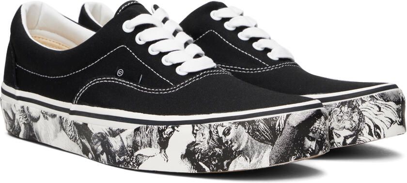 UNDERCOVER Black Printed Sneakers - Picture 2
