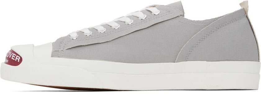 UNDERCOVER Gray Logo Sneakers - Picture 4