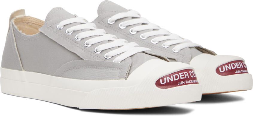 UNDERCOVER Gray Logo Sneakers - Picture 2