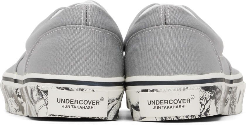 UNDERCOVER Gray Printed Sneakers