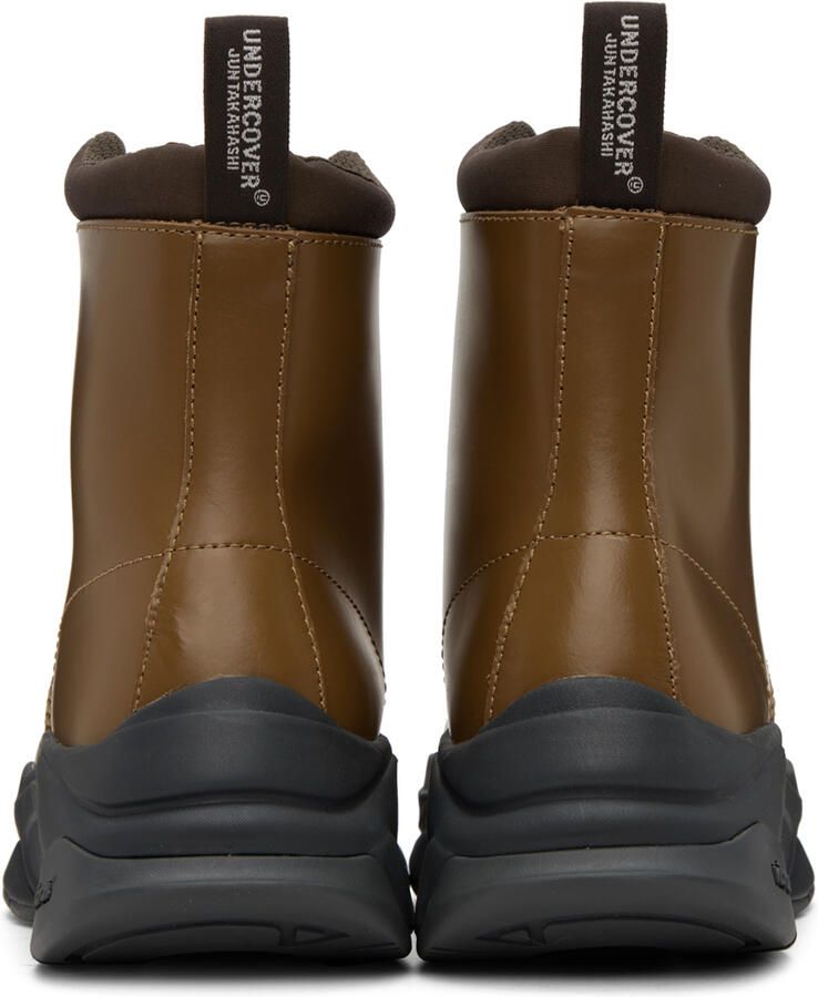 UNDERCOVER Tan Polished Boots
