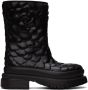 Valentino Garavani Black 03 Rose Edition Atelier Short Boots - Thumbnail 1