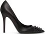 Valentino Garavani Black Alcove Stud Toe Heels - Thumbnail 1