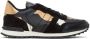 Valentino Garavani Black & Gold Camouflage Rockrunner Sneakers - Thumbnail 1