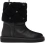 Valentino Garavani Black Roman Stud Quilted Winter Boots - Thumbnail 1