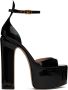 Valentino Garavani Black Tan-Go 155 Heeled Sandals - Thumbnail 1