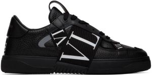 Valentino Garavani Black VL7N Low-Top Sneakers