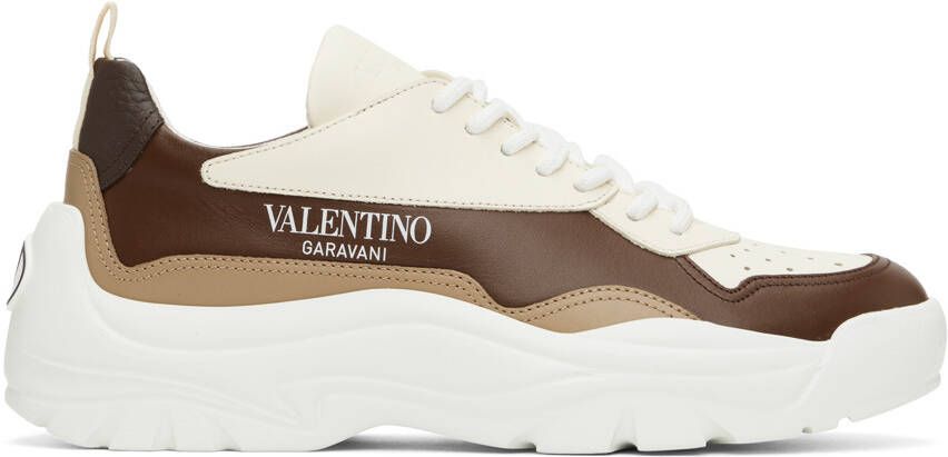 Valentino Garavani Brown Gumboy Sneakers