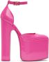 Valentino Garavani Pink Discobox Heels - Thumbnail 1