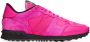 Valentino Garavani Pink Rockrunner Sneakers - Thumbnail 1