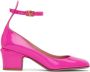 Valentino Garavani Pink Tan-Go Heels - Thumbnail 1