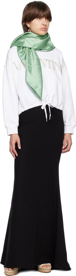 Valentino Garavani Beige Rockstud Heeled Sandals - Picture 4