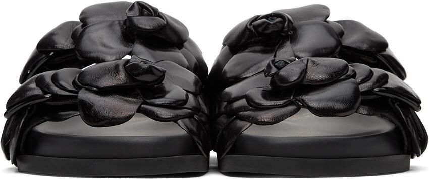 Valentino Garavani Black 03 Rose Edition Atelier Petal Sandals - Picture 3